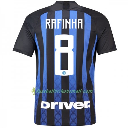 Günstige Fußballtrikots Inter Mailand Rafinha 8 2018-2019 Kurzarm Heimtrikotsatz kaufen